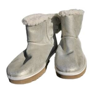 UGG Metallic Shearling Lined Boots